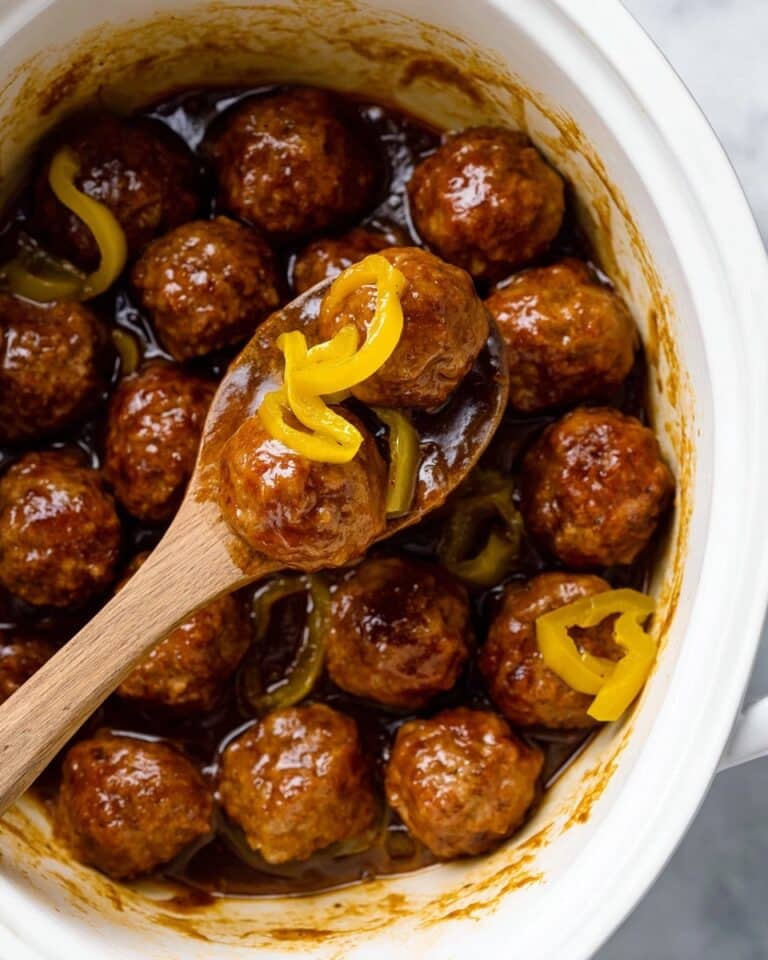 Crockpot Mississippi Meatballs Recipe