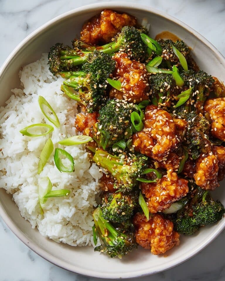 Sesame Tofu with Broccoli Recipe