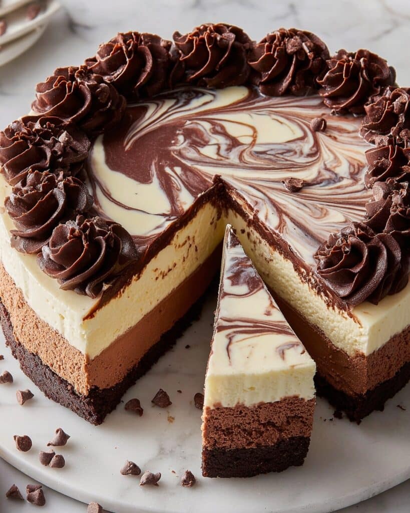 Copycat Olive Garden Black Tie Mousse Cake Recipe