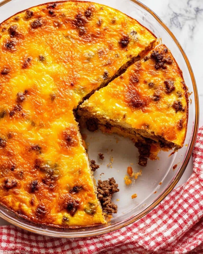 Cheeseburger Pie Recipe