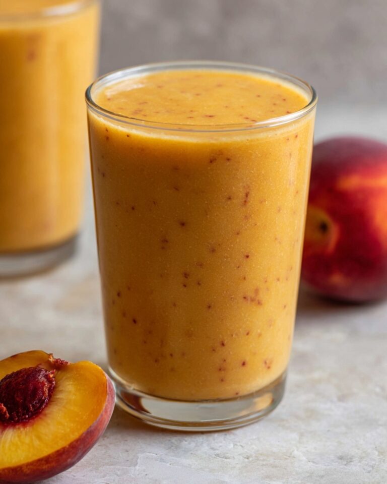 CBD Orange Peach Smoothie Recipe