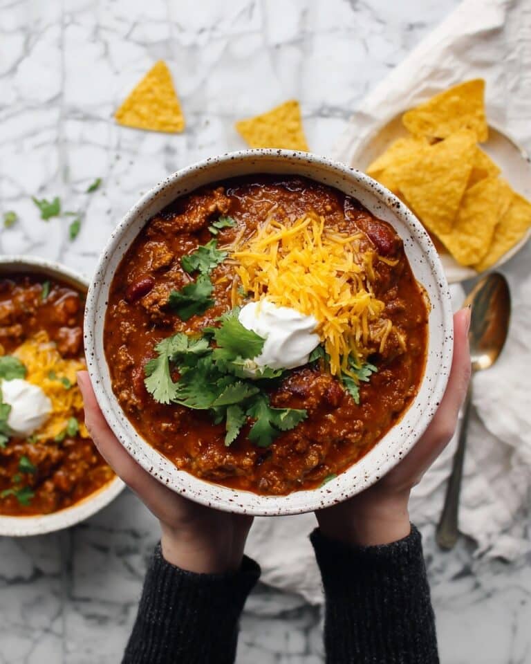 Vegetarian Walnut and Mushroom Chili Recipe