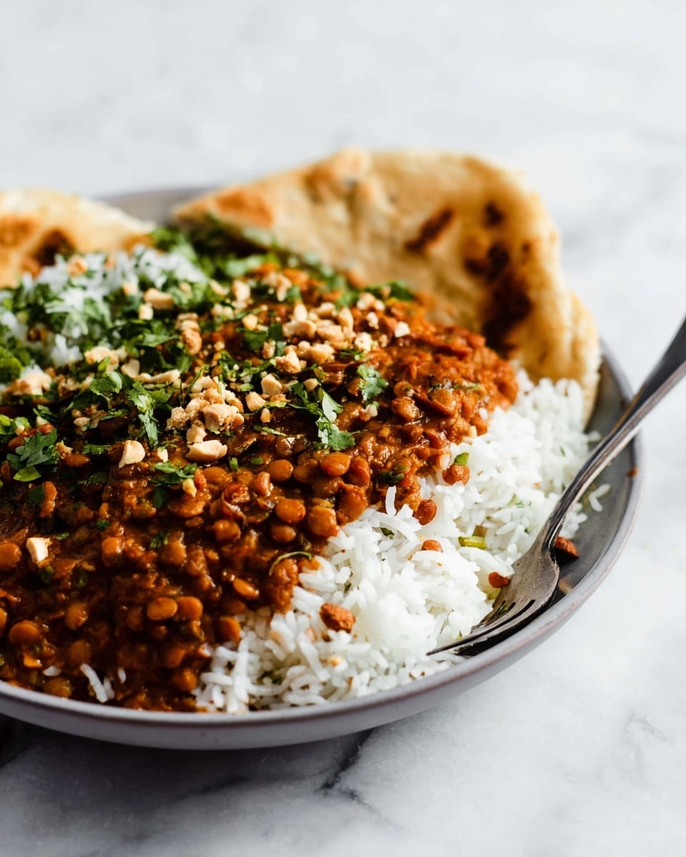 Red Curry Lentils Recipe