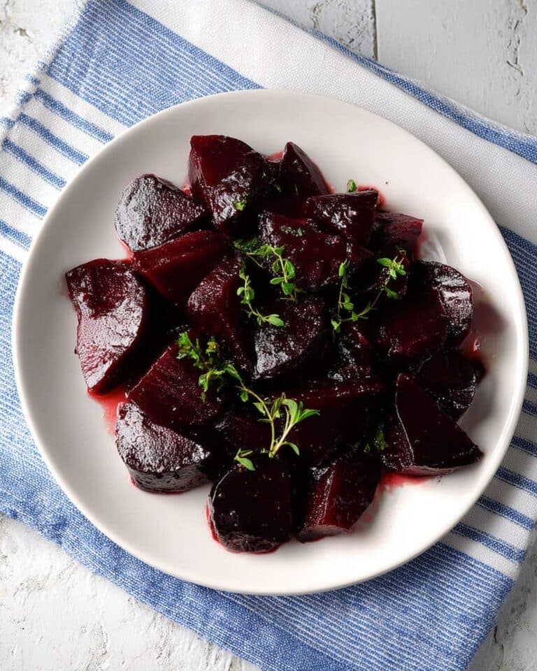Balsamic Glazed Beetroot Recipe