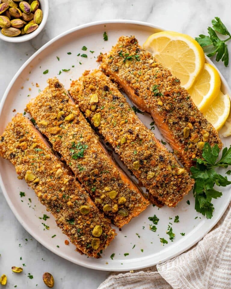 Pistachio Crusted Salmon Recipe