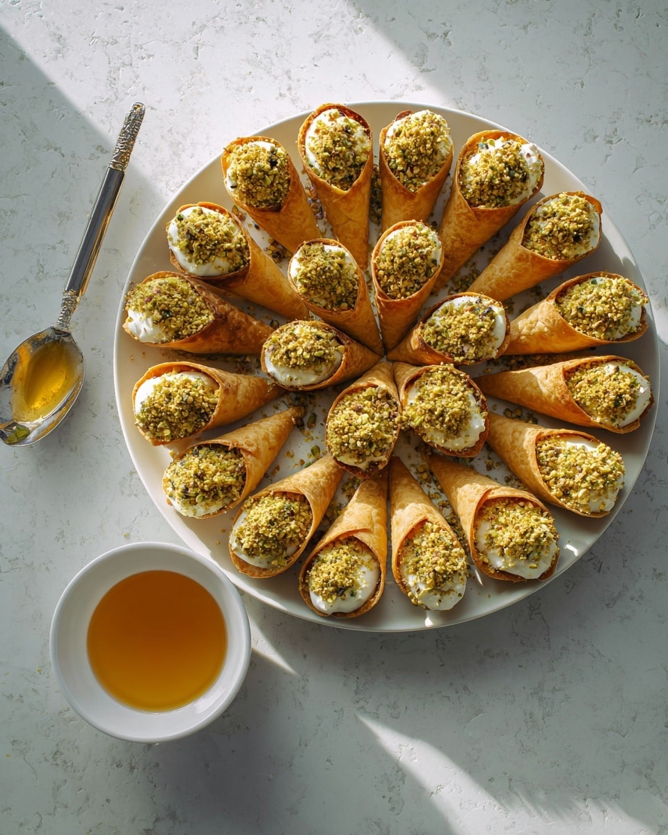 Qatayef Asafiri (Stuffed Semolina Pancakes) Recipe