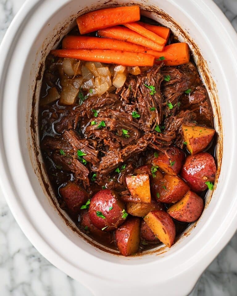 Slow Cooker Italian Pot Roast Recipe
