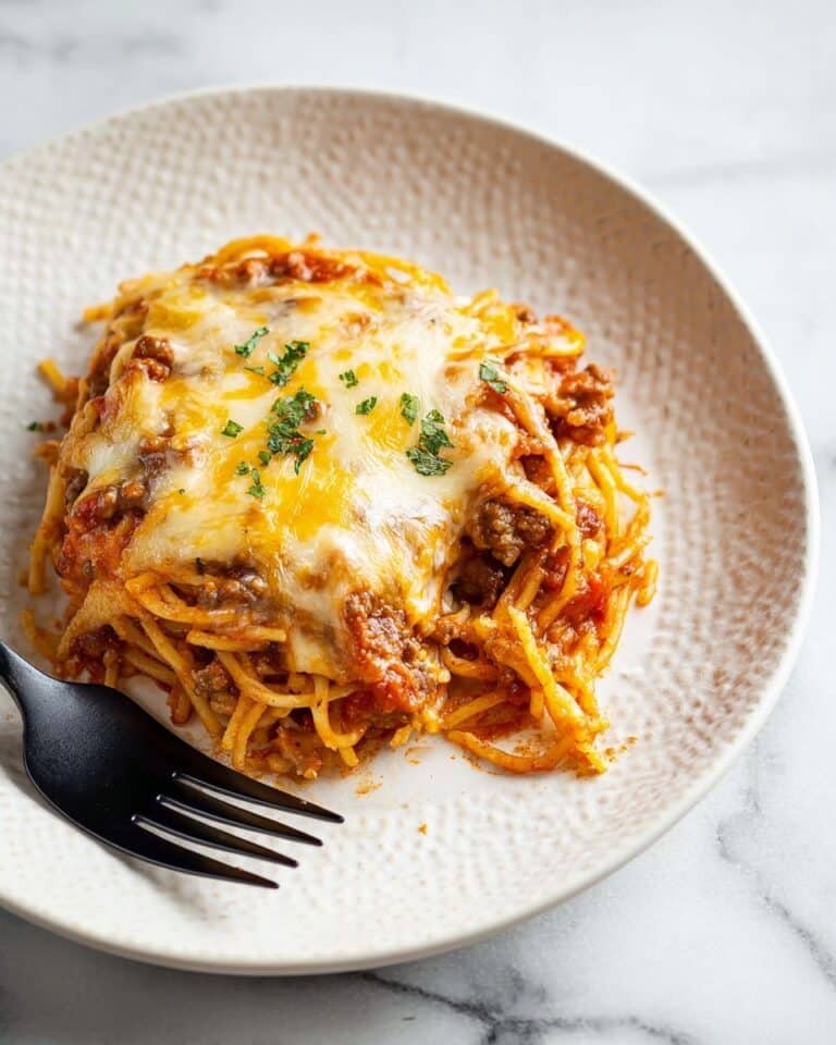 Easy Baked Spaghetti Recipe