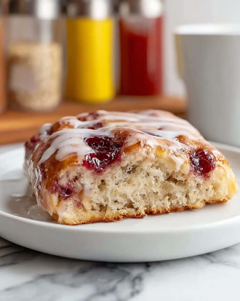 Homemade Jam Donut Focaccia Recipe