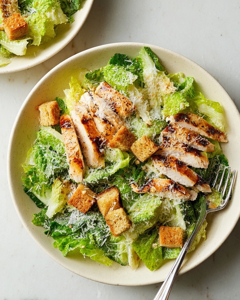 Chicken Caesar Salad Recipe