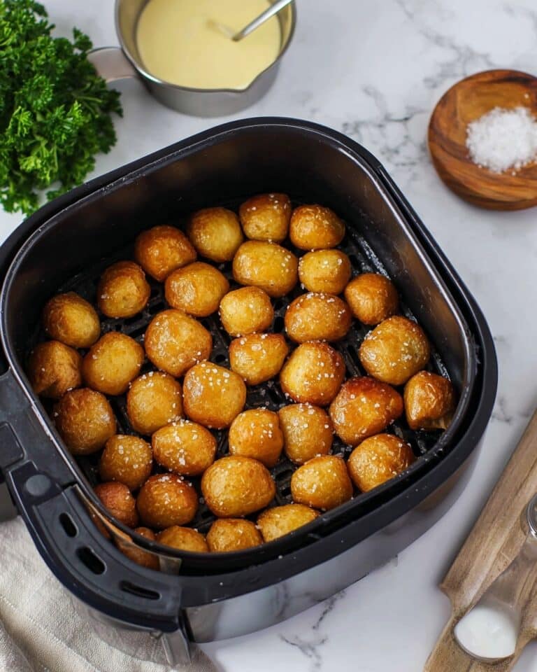 Air Fryer Pretzel Bites Recipe
