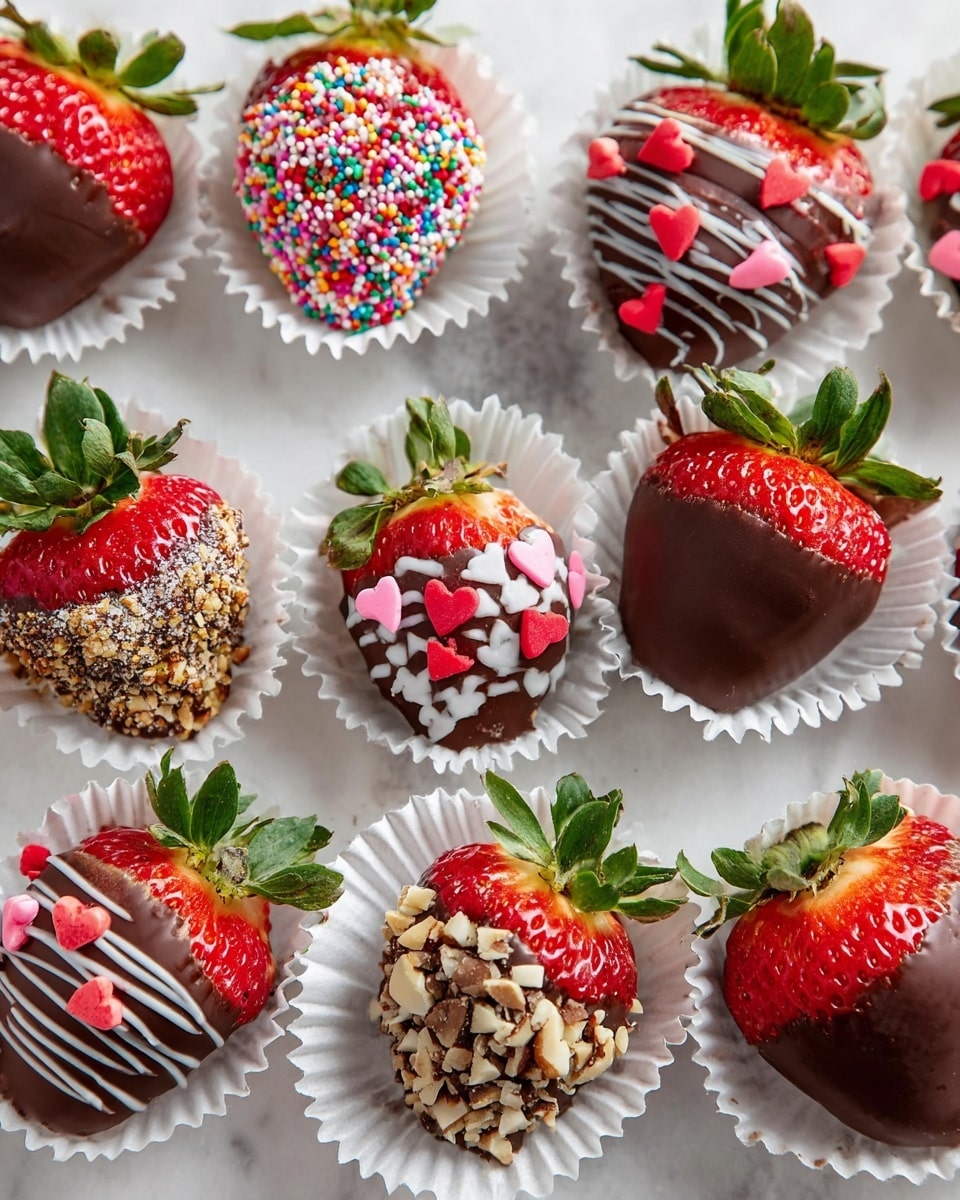 Chocolate-Covered Strawberries Recipe